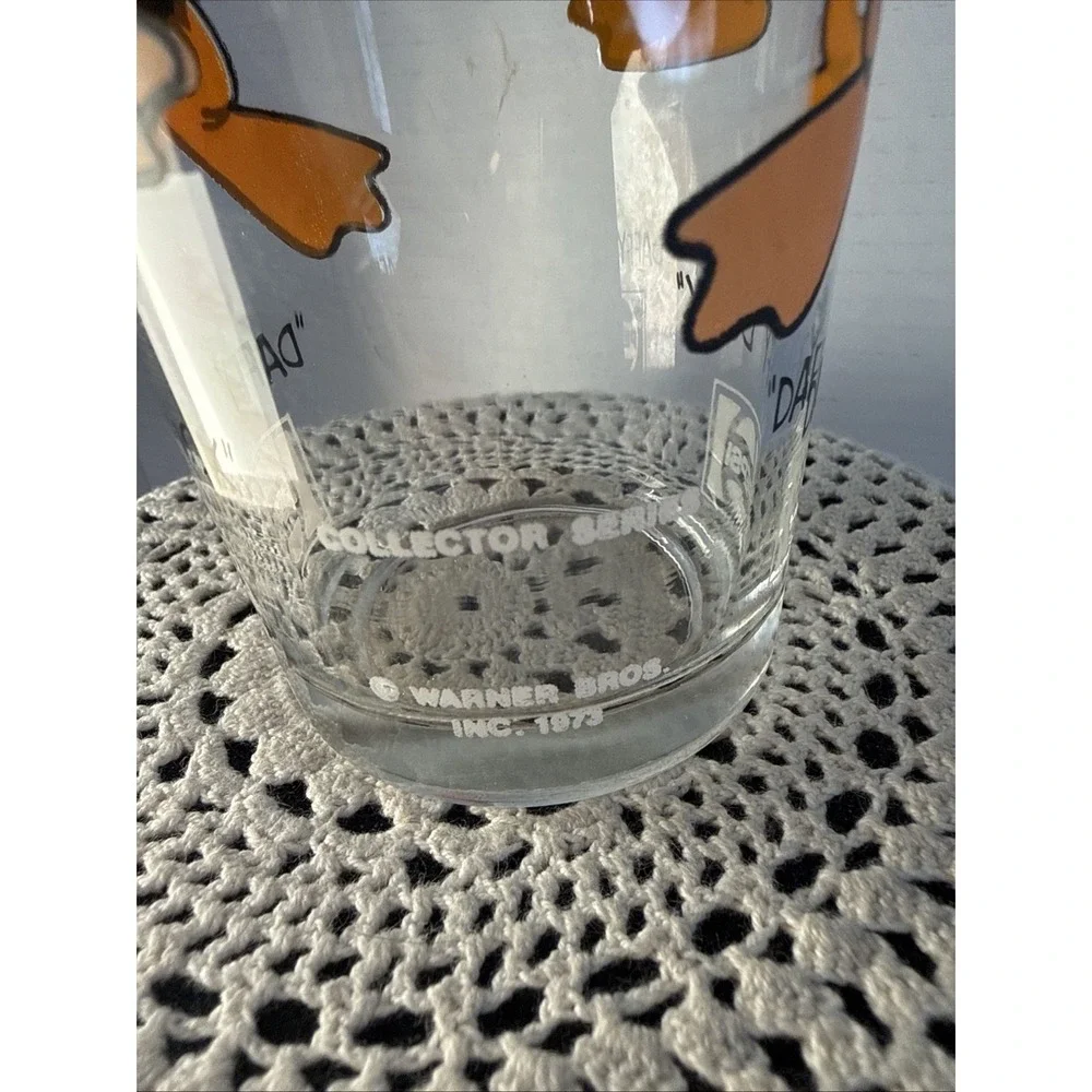 Vintage 1973 Daffy Duck Looney Tunes Pepsi Collector Glass By Warner Brothers